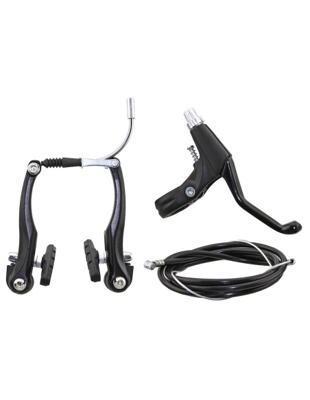 Alloy Rear V-Brake W/Lever 408 Black.